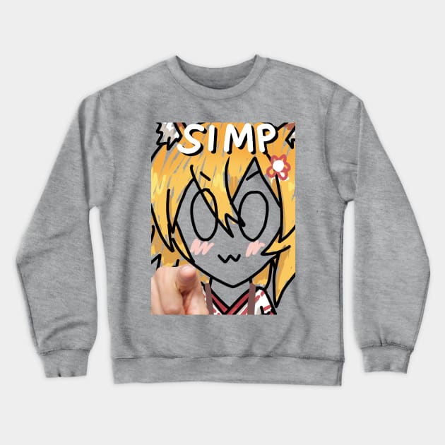 Senko Simp Crewneck Sweatshirt by Poorly Anime